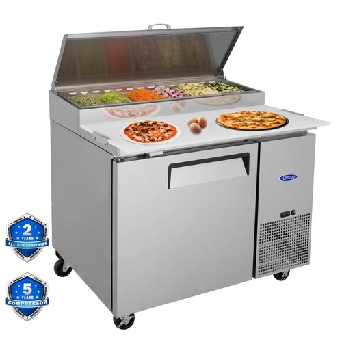 Commercial pizza prep - in,