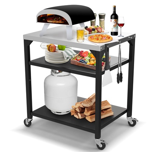 Bbqmall pizza oven table - bbqmall, for